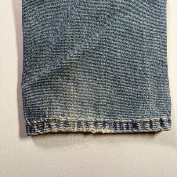 Levi's 505 Vintage Men's Jeans 40x34 Regular Fit Straight Leg Medium Wash - Picture 10 of 14
